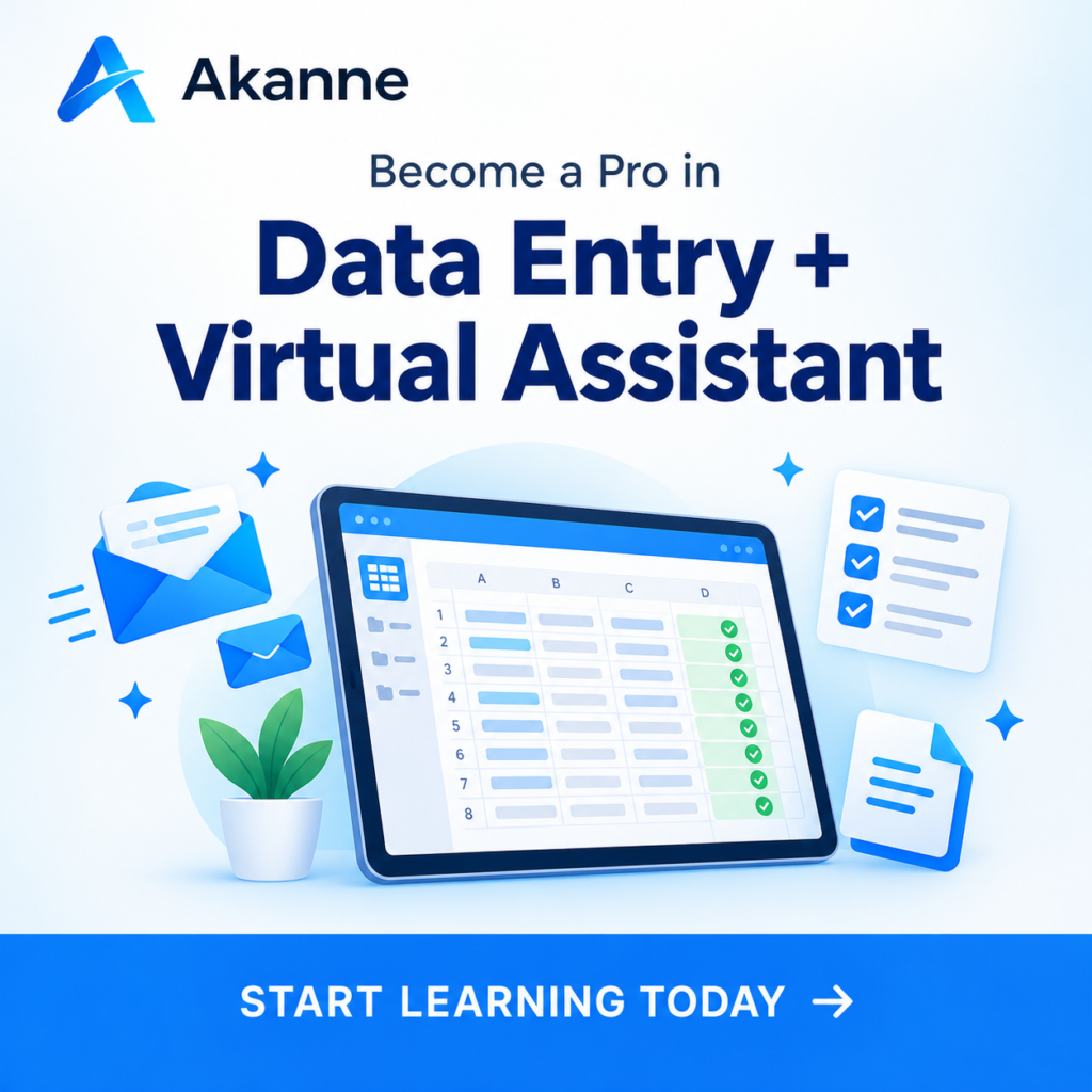 Data Entry + Virtual Assistant